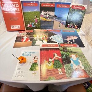 Island Readers set 4 children’s books BNIB w/cellophane wrap.